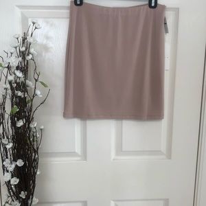 NWT Tan Bodycon Leith Mini Skirt Size S